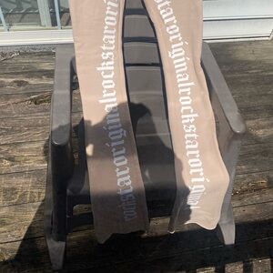 Rockstar Beige Stack Pant